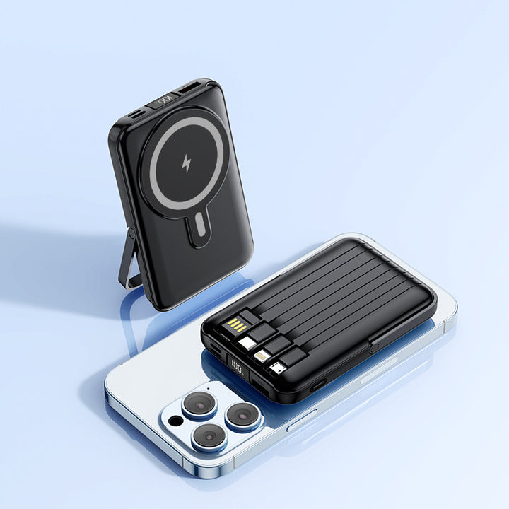 Portable power bank with Magsafe technology by Stornfield