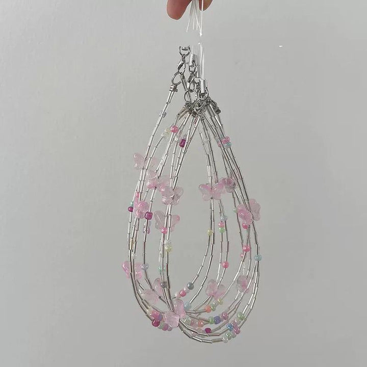 Decorative Butterfly Charm Eyewear Lanyard Stornfield