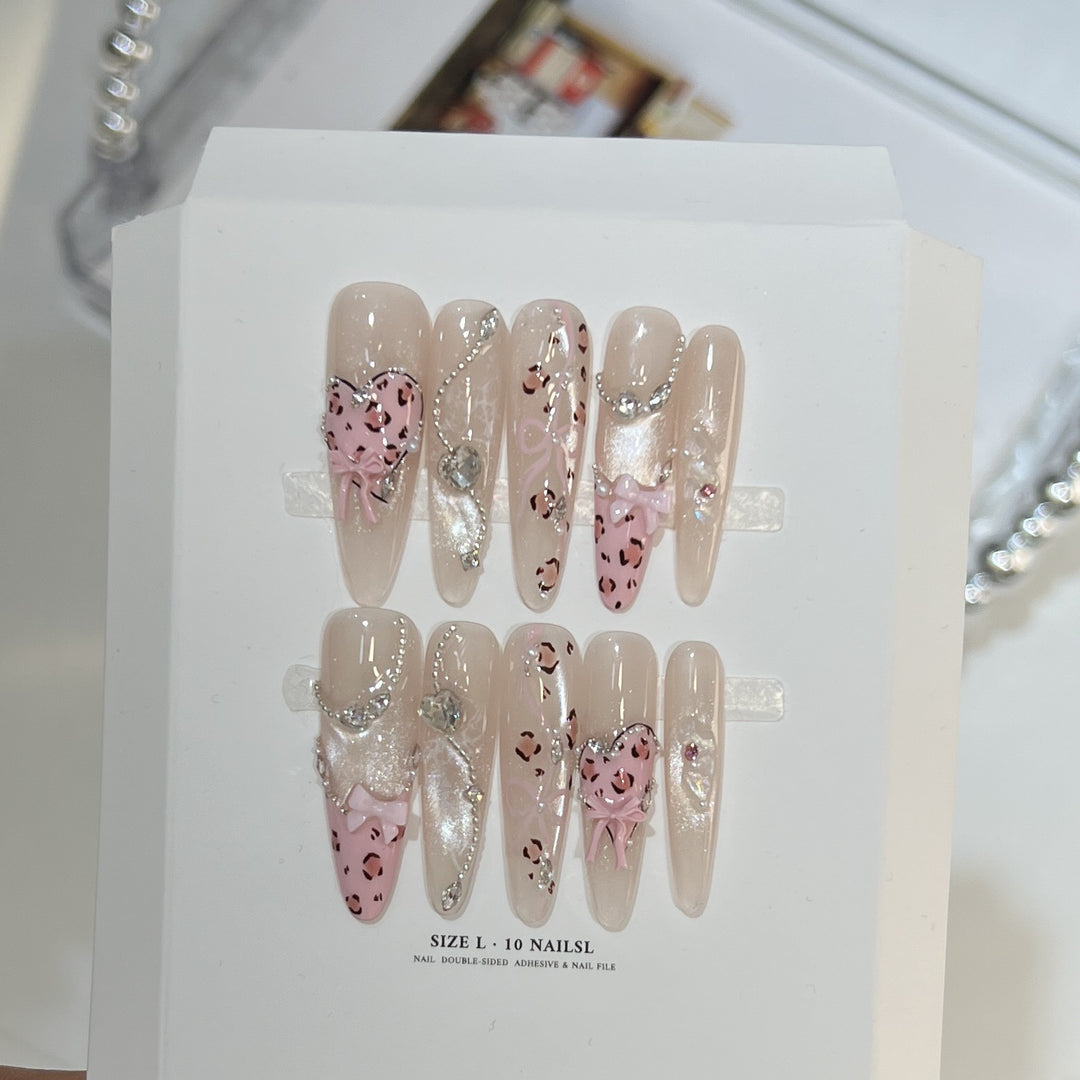 Artistic Decorative Nail Tips Set