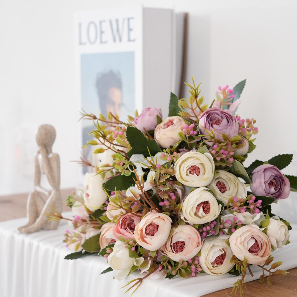 Faux Floral Bouquet Stem