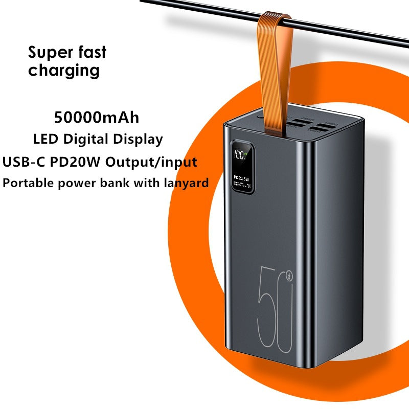 Super Compact Power Bank with Digital Charge Level Display Stornfield