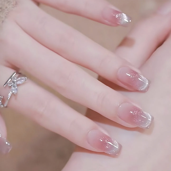 Glitter Ombre Press-On Nail Tips Stornfield