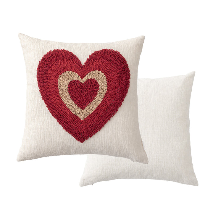 heart-shaped teddy shoulder bag with long straps