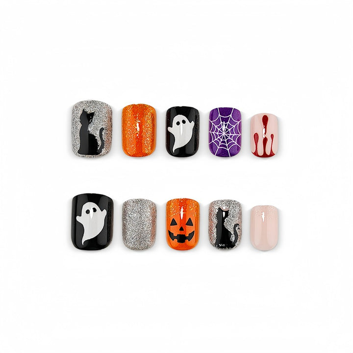Creative Halloween Fake Nails Stornfield