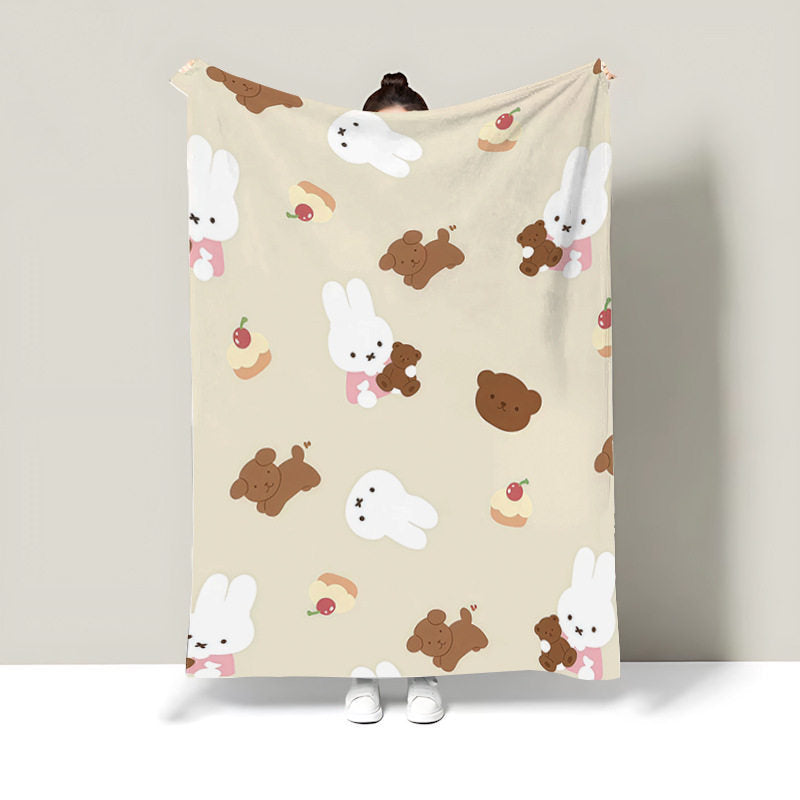 Fun Cartoon-Themed Blanket