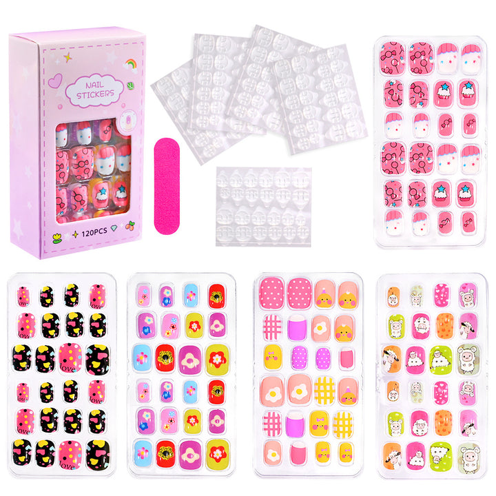 Fun Themed Press-On Nail Set Stornfield