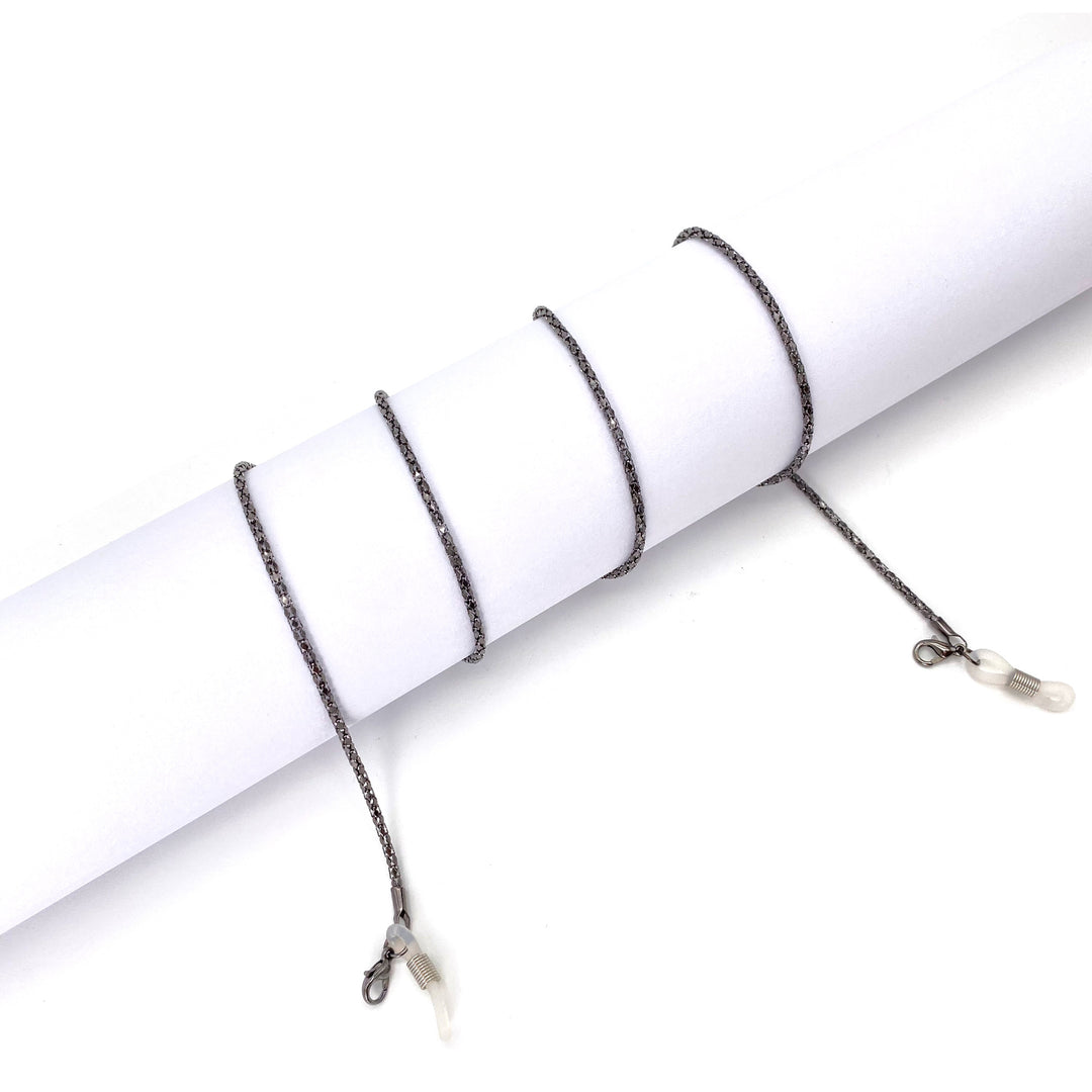 Minimalist Crystal-Detail Chain Anklet Stornfield