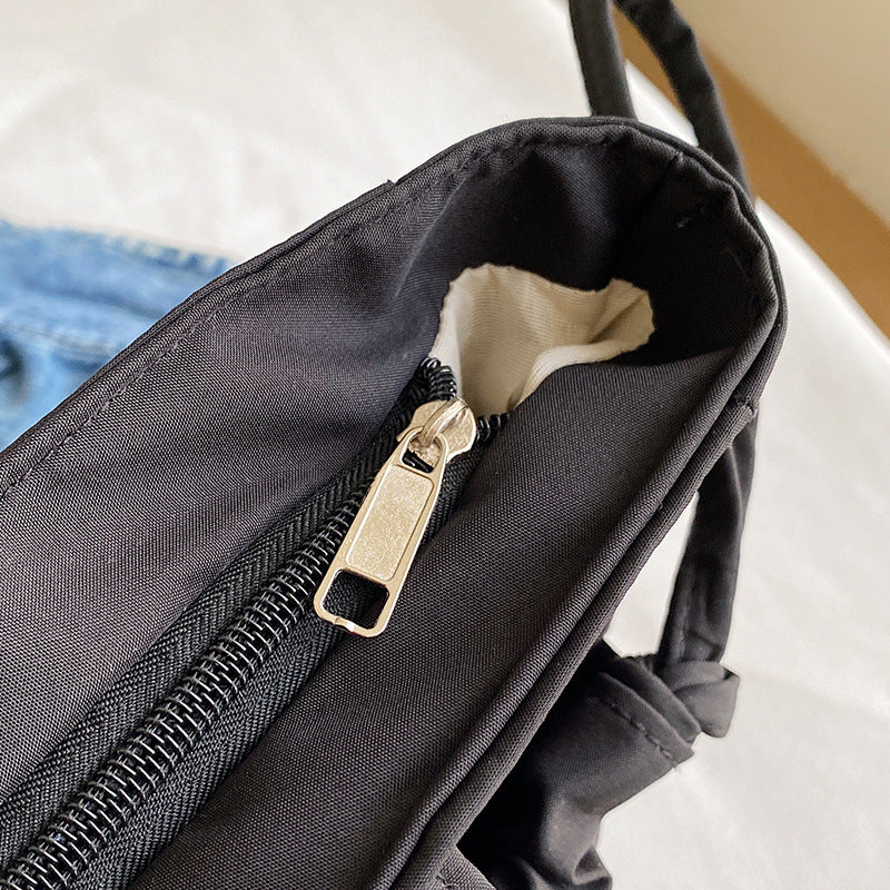Stylish Casual Tote Bag with Drawstring Closure