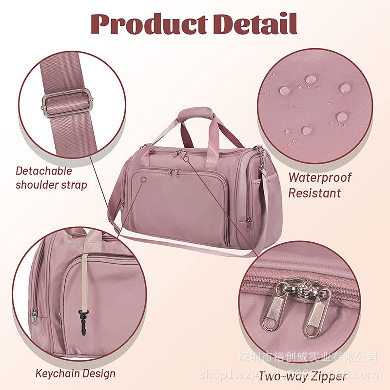 Multi-Purpose Travel Gym Duffel Bag with Shoe Compartment Stornfield