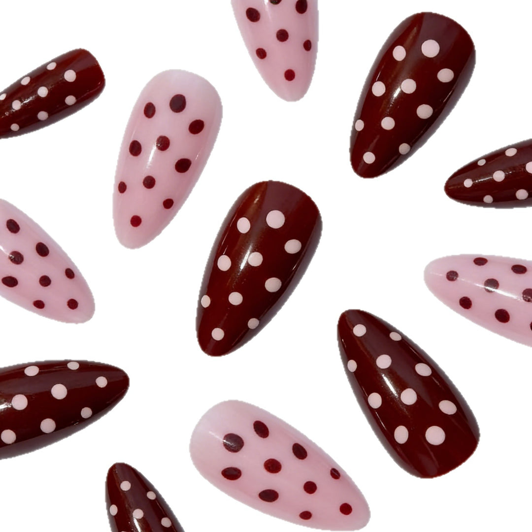 Elegant Pointed Tip Nail Art Enhancements Stornfield