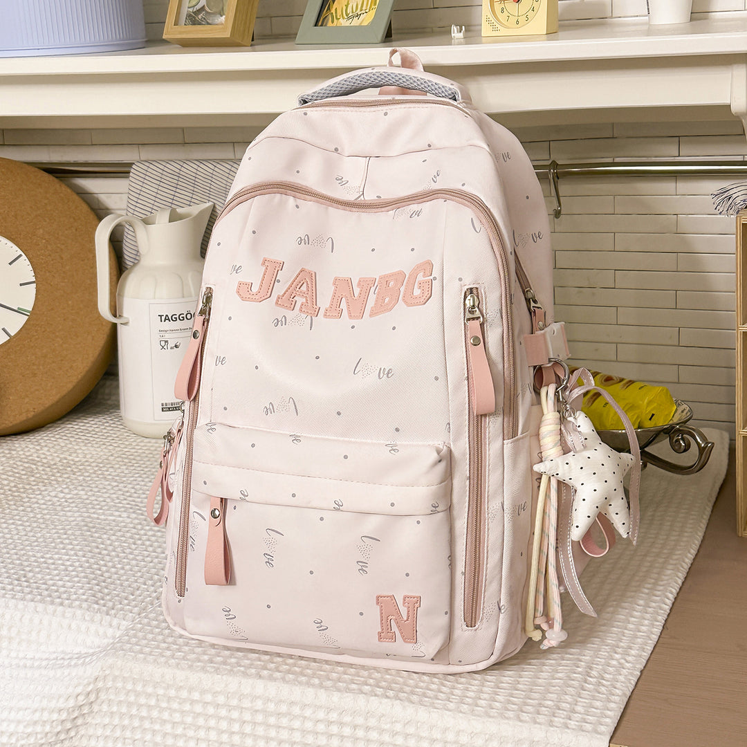 Stylish Non-Transparent Fabric Backpack Stornfield