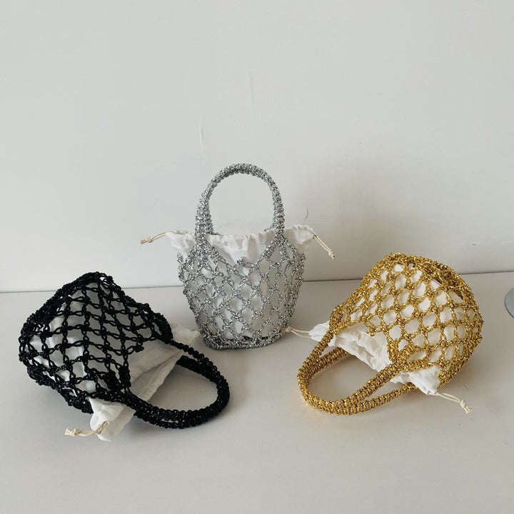 Net shopping bag with interior lining Stornfield