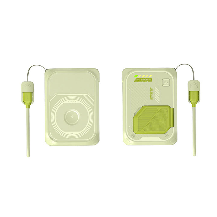 Portable power bank with integrated fast charging function and water protection Stornfield