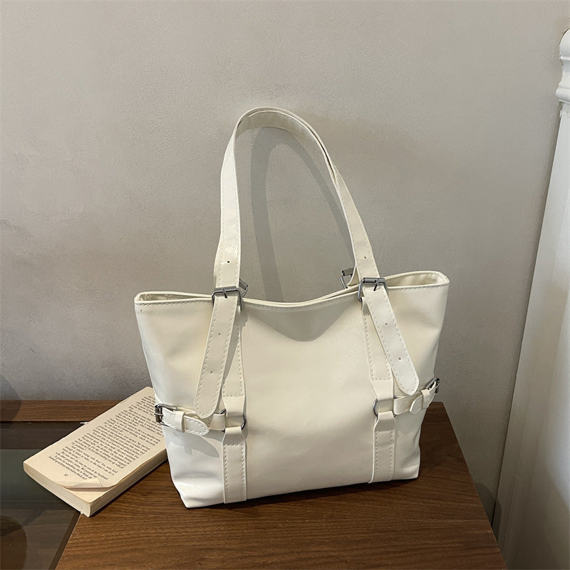 Stylish Faux Leather Shoulder Bag