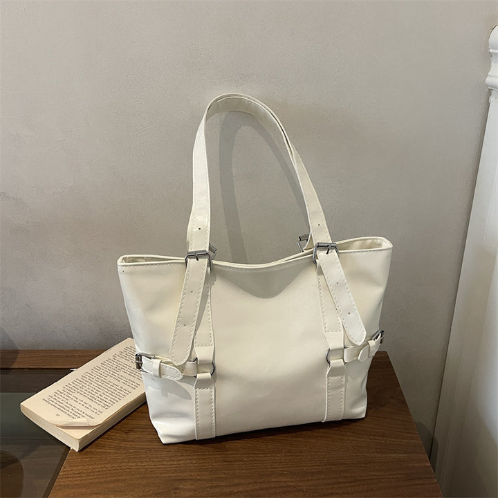 Stylish Faux Leather Shoulder Bag