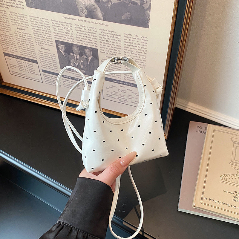 WoCute Heart-Patterned Mini Shoulder Bag Stornfield