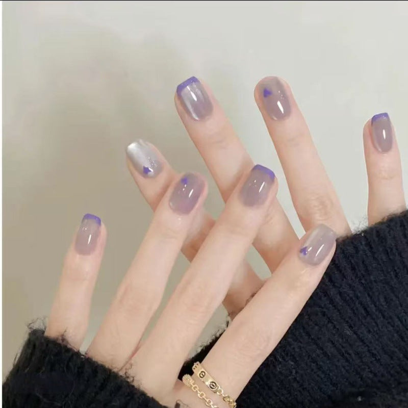 Creative artificial nails with elegant accents Stornfield