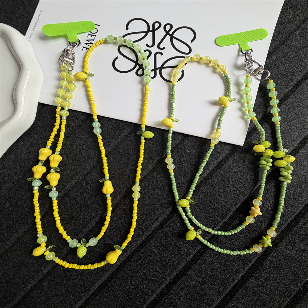 Decorative Beaded Strap Stornfield 1790135704