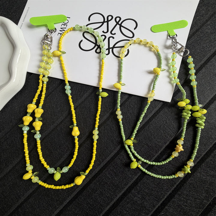Decorative Beaded Strap Stornfield 1790135704