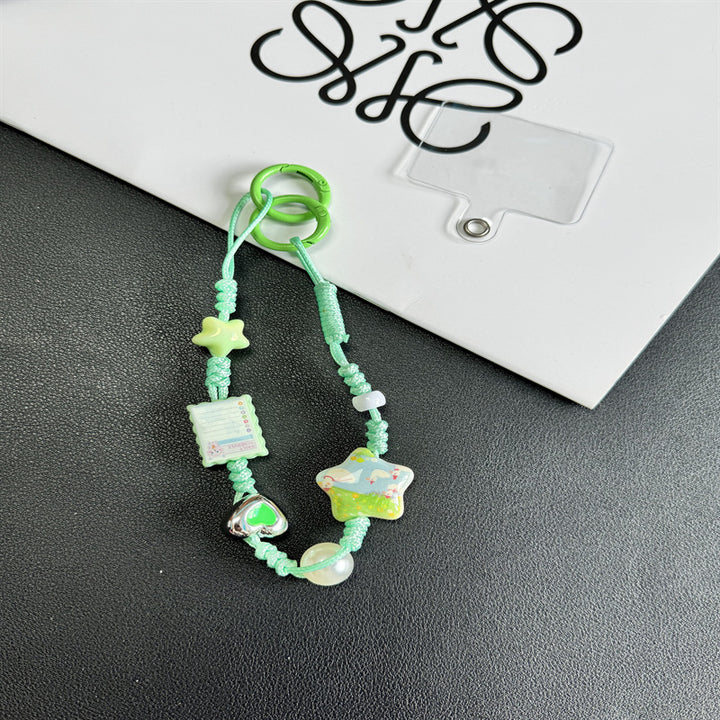 Playful Themed Bead Keychain Stornfield