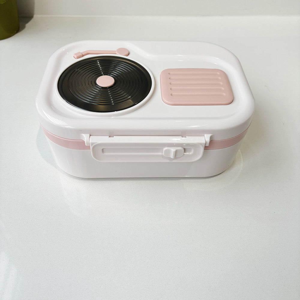 Retro Vinyl Record Lunch Box