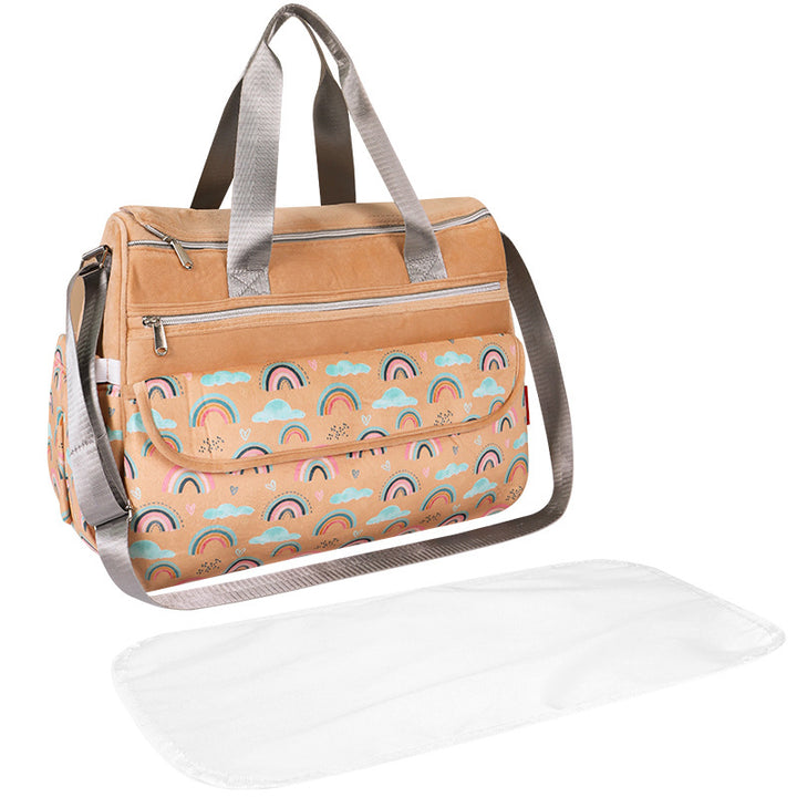 Multifunctional tote bag with removable changing mat Stornfield