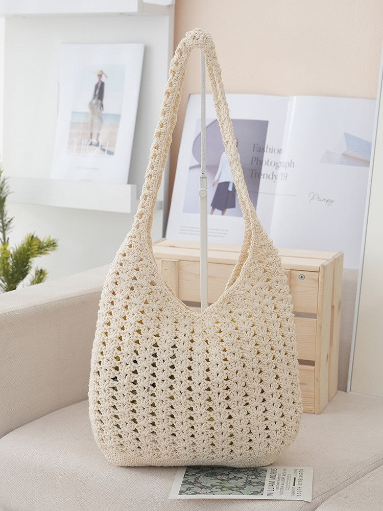 Handcrafted Net Shoulder Bag Stornfield