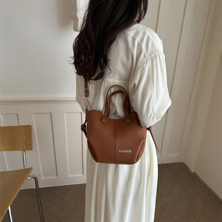 Stylish Faux Leather Handbag