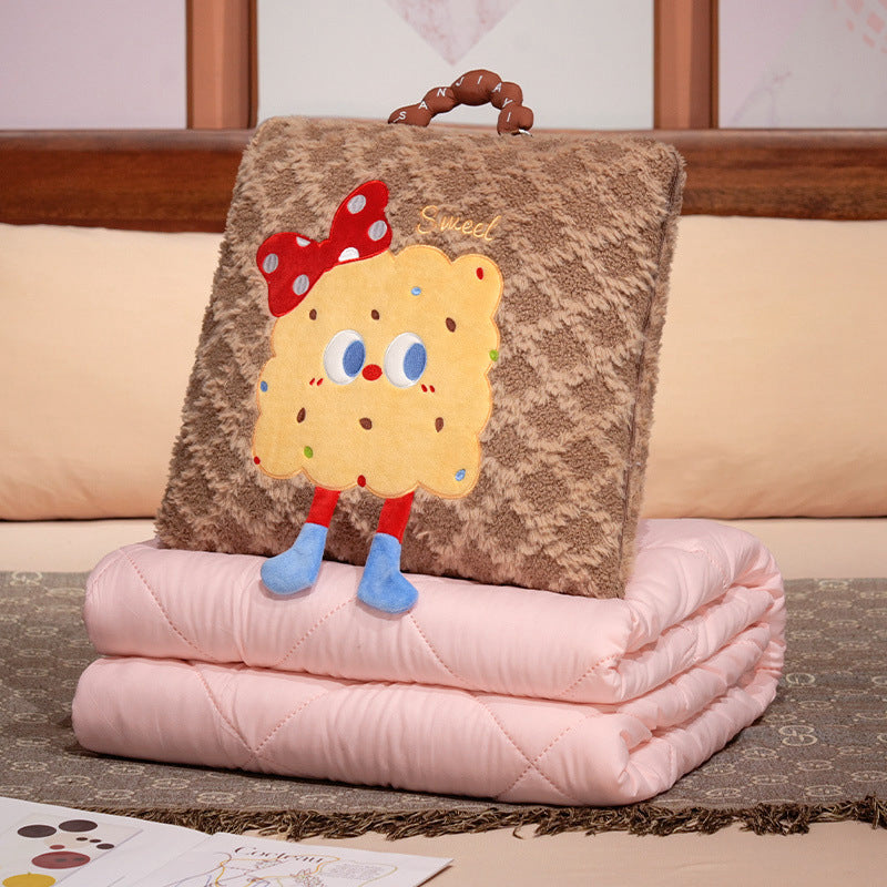Plush pillow with cute cupcake design Stornfield