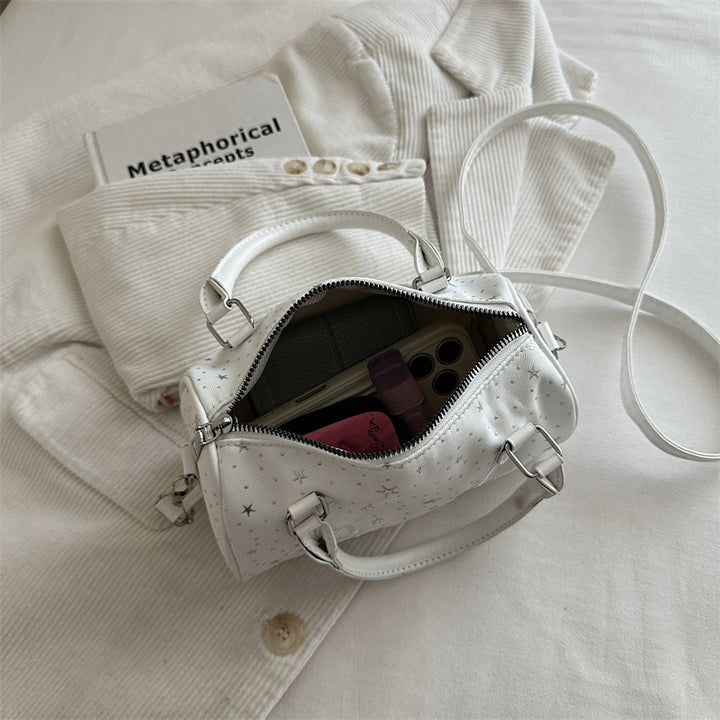 Stylish Star-Embellished Handheld Bag
