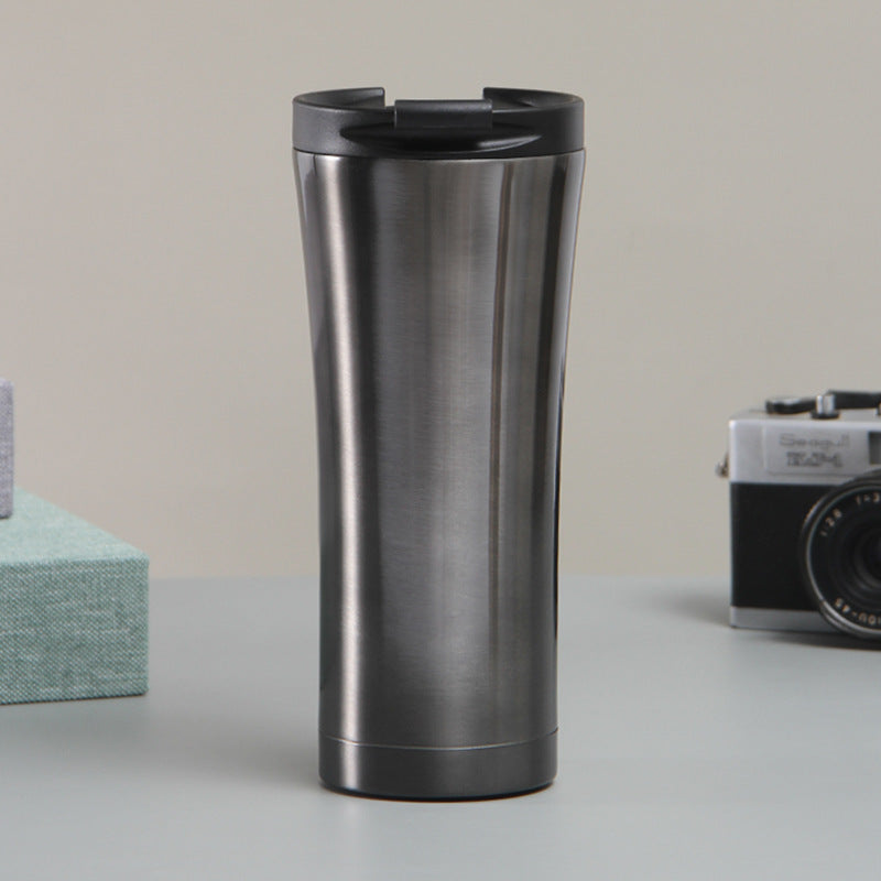 Women elegant double-walled coffee mug with non-slip silicone base Stornfield
