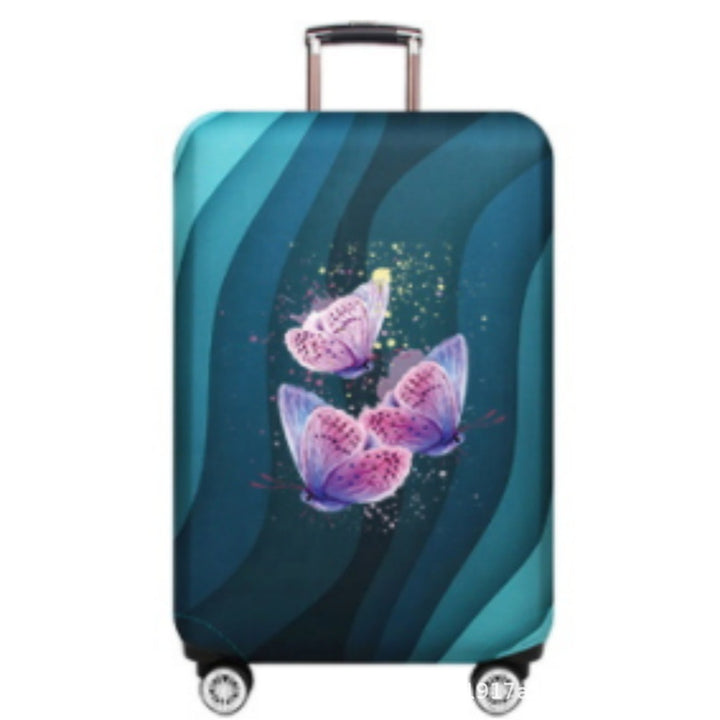 Women's Hard Shell Suitcase with Fashionable Butterfly Design Stornfield