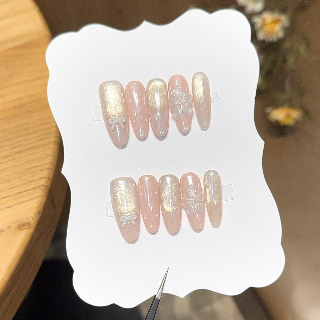 Glamorous High Gloss Artificial Nails Stornfield