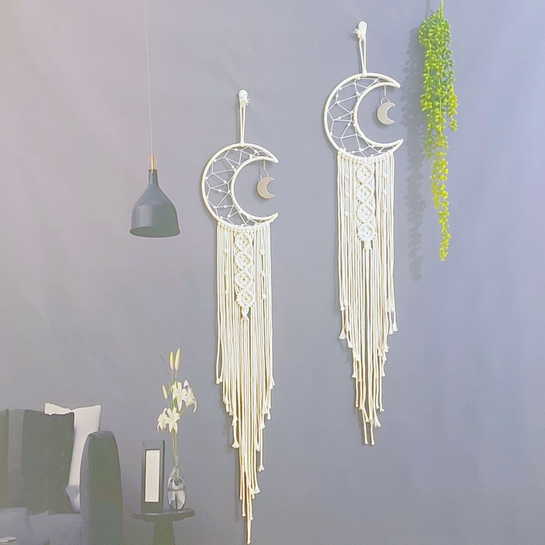 Macrame Moon Wall Hanging Stornfield