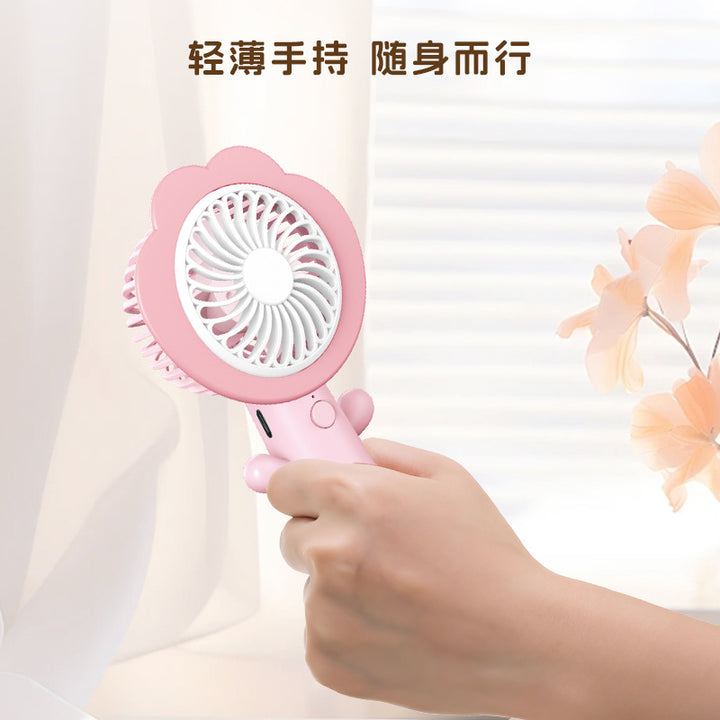 Flower-Shaped Handheld Cooling Fan Stornfield