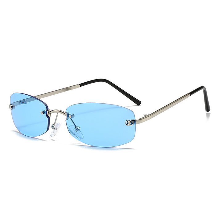 Sleek Modern Rectangle Sunglasses