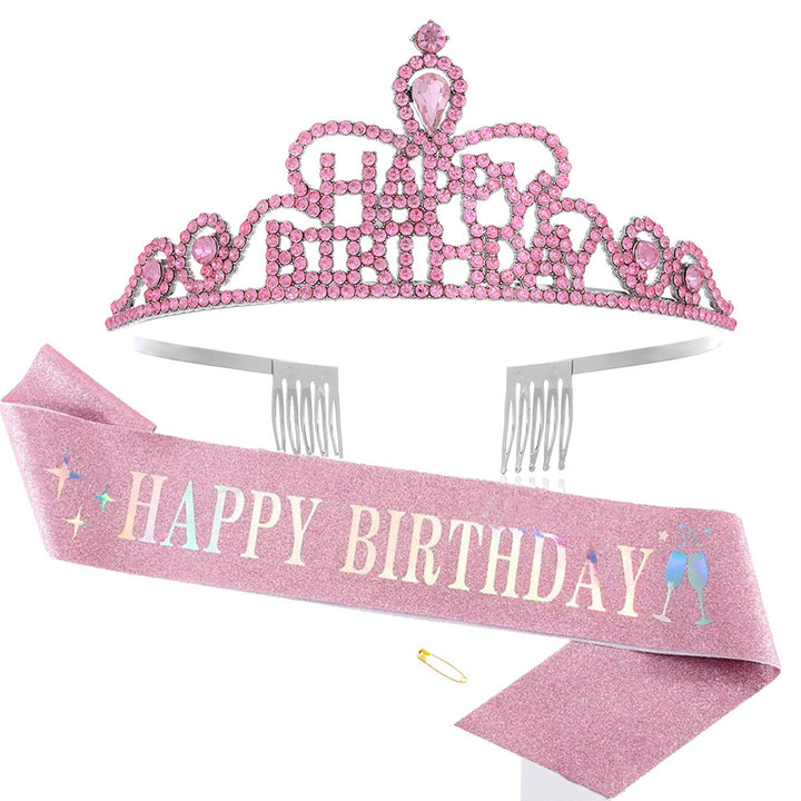 Women Funkenkrone with "Happy Birthday" lettering Stornfield