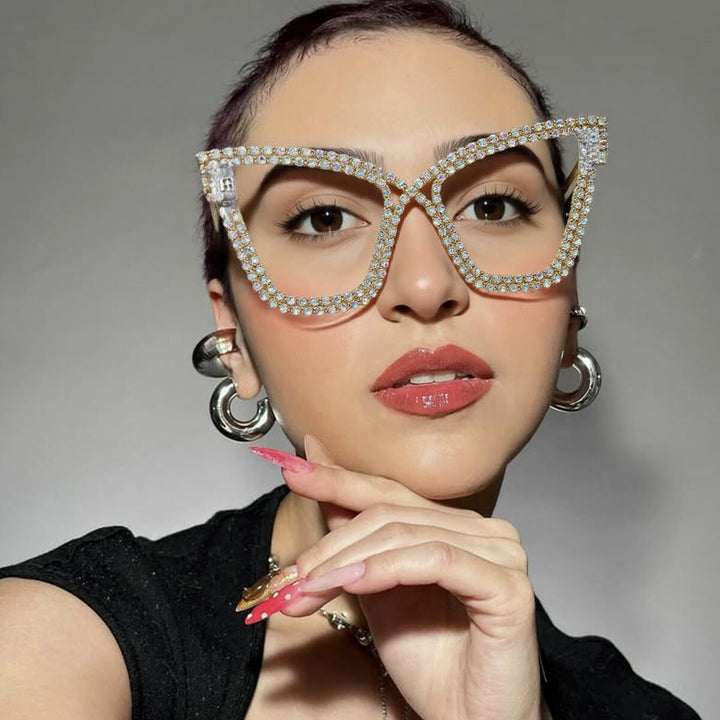 Ladies sunglasses with glamorous crystal embellishments Stornfield