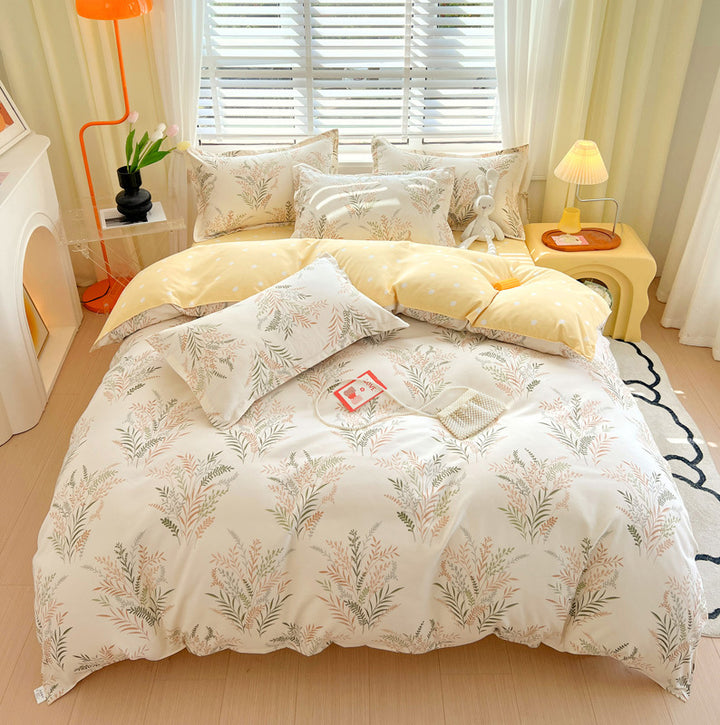 Modern Graphic Print Bedding Set