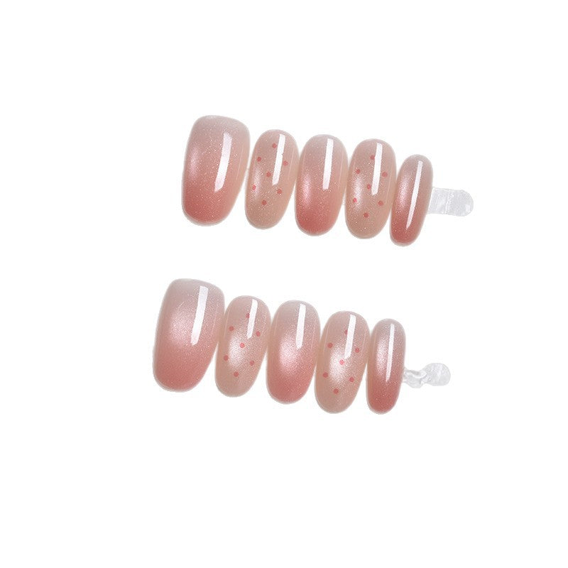 Glossy Ombre Press-On Nail Extensions Stornfield