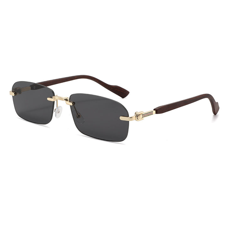 Men's Sleek Geometric Frame Sunglasses Stornfield