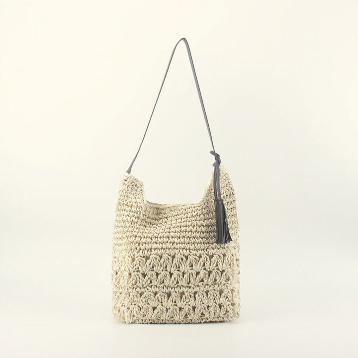 Handcrafted Hobo Bag Made of Natural Material Stornfield