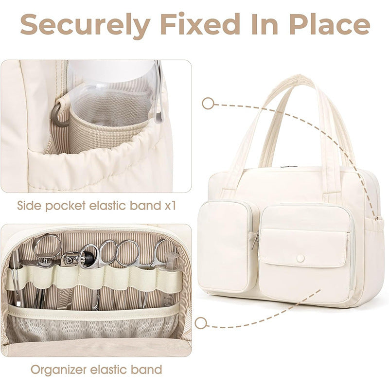 Multifunctional everyday bag with external compartments Stornfield