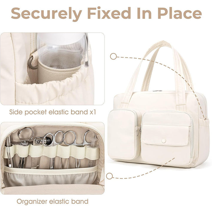 Multifunctional everyday bag with external compartments Stornfield