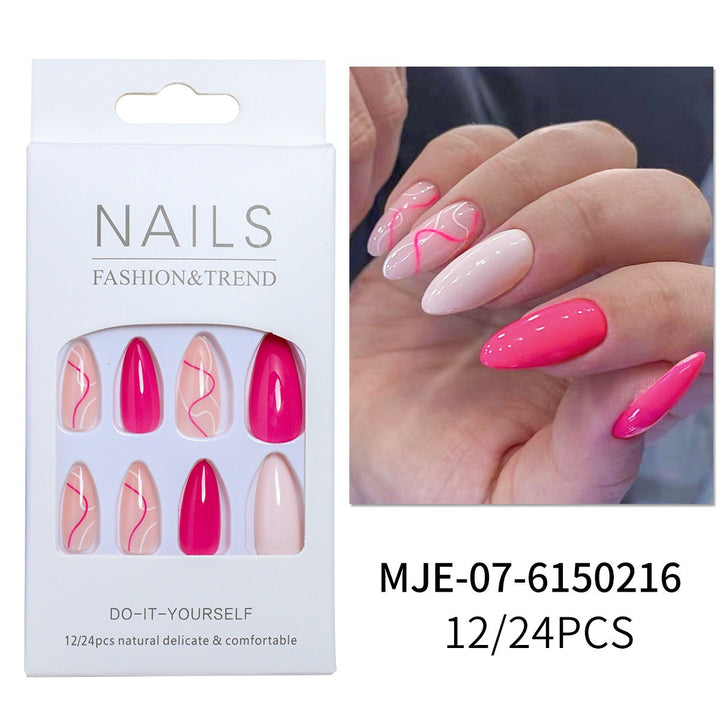Creative Press-On Nail Design Stornfield