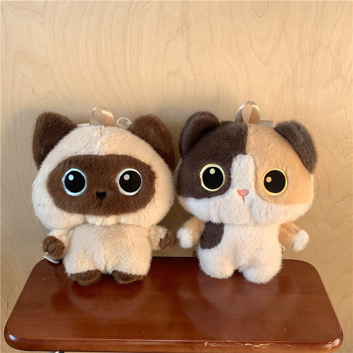 Cute Plush Cat Backpack Stornfield