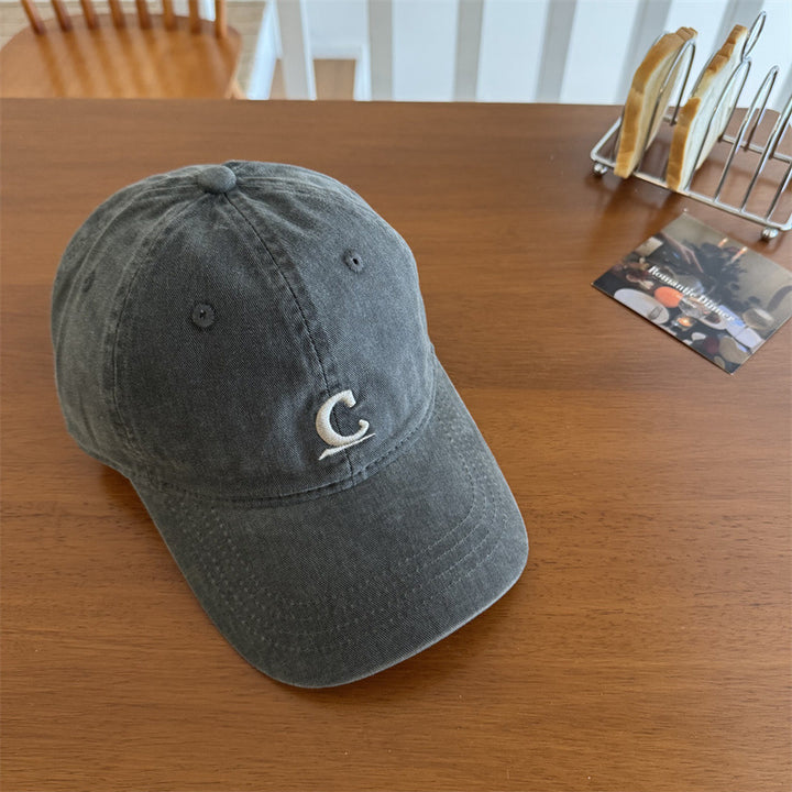 Men's Vintage-Inspired Washed Denim Cap Stornfield