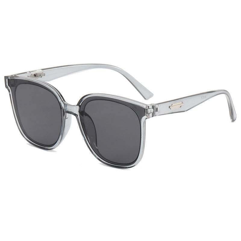 Ladies fashionable oversized sunglasses with combined frame Stornfield