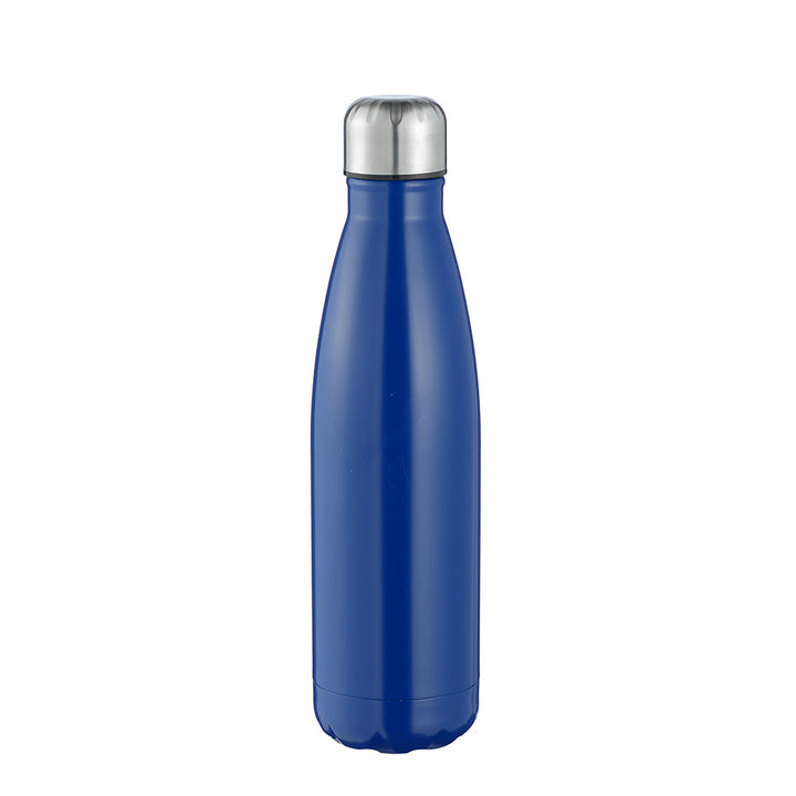 Unisex double-walled insulated bottle made of stainless steel with vacuum insulation and leak-proof screw cap Stornfield