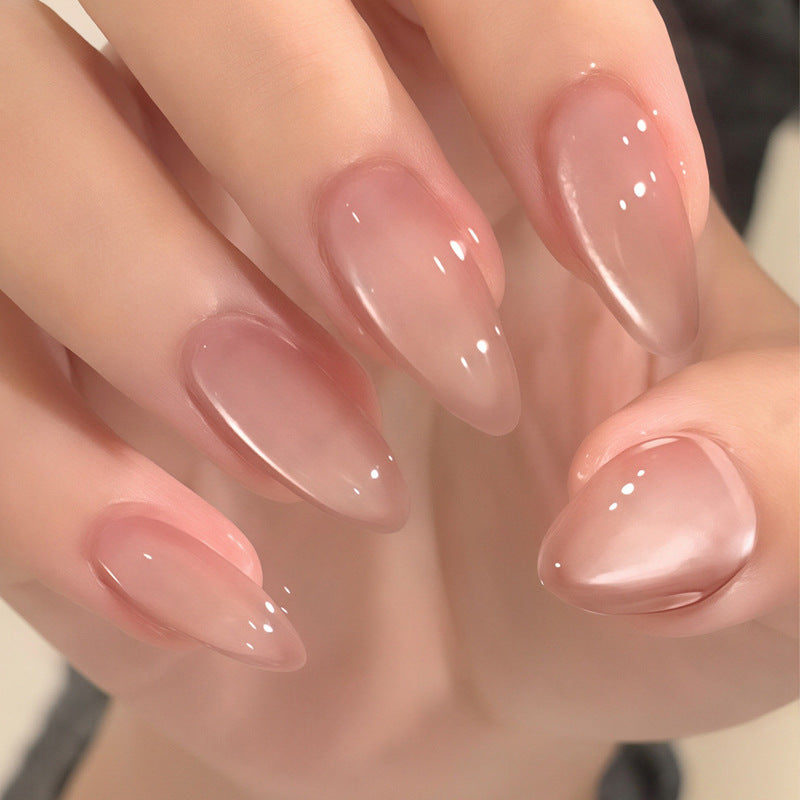 Natural Finish Press-On Nails Stornfield